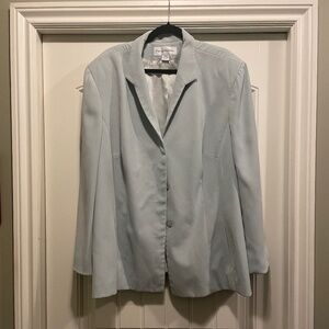 Light/Ice Blue Suit Jacket
